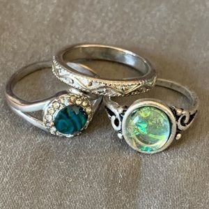 Silver Ring bundle